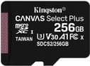 Kingston Technology Canvas Select Plus -muistikortti 256 Gt MicroSDXC Class 10 UHS-I (SDCS2/256GBSP)