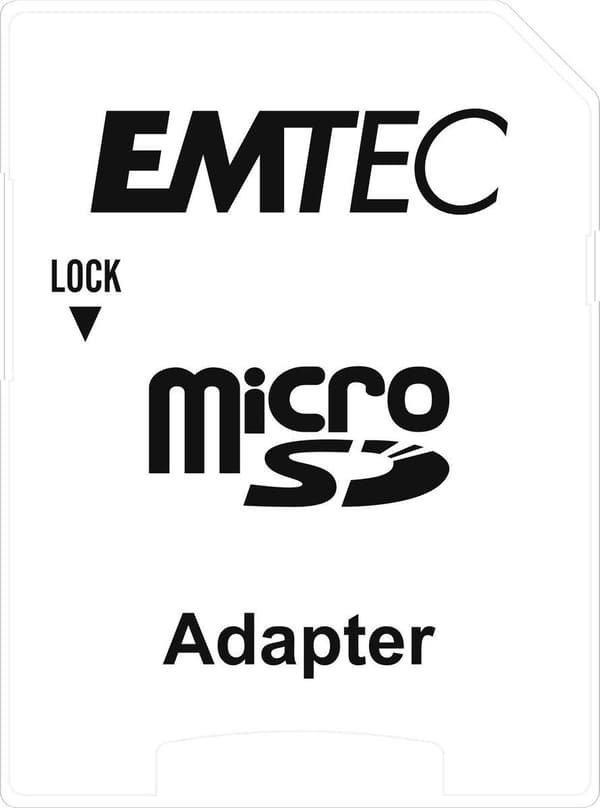 Emtec Micro SD Class10 Gold+ 64GB flashminne Flashminne