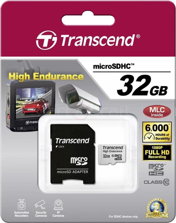 Transcend 32GB Micro SDHC 32GB Micro SDHC MLC Klasse 10