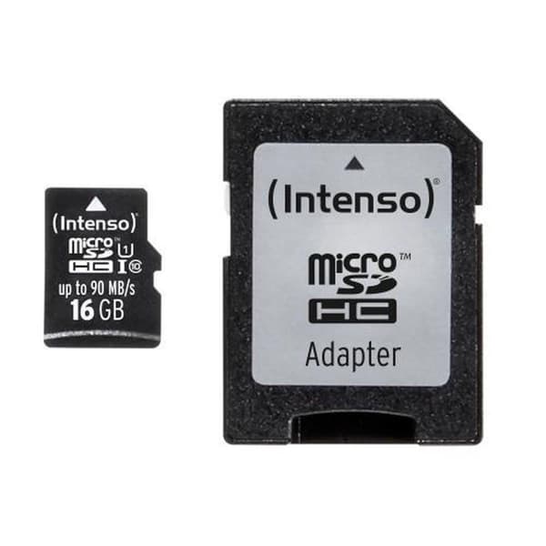 Intenso 3433470 16GB Micro SDHC UHS Class 10 flashminne