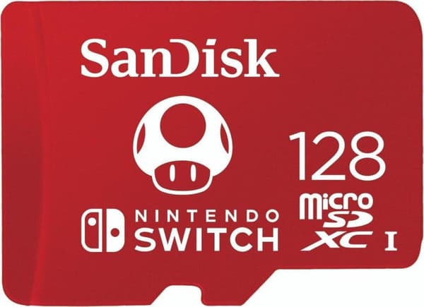 SanDisk Extreme Micro SDXC 128GB til Nintendo Switch