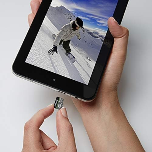 PNY PRO Elite 128GB microSDXC-minneskort + SD-adapter 100MB/s Läs 90MB/s Skrivhastighet Class 10 UHS-I U3 A1 App Performance V30 för 4K-video