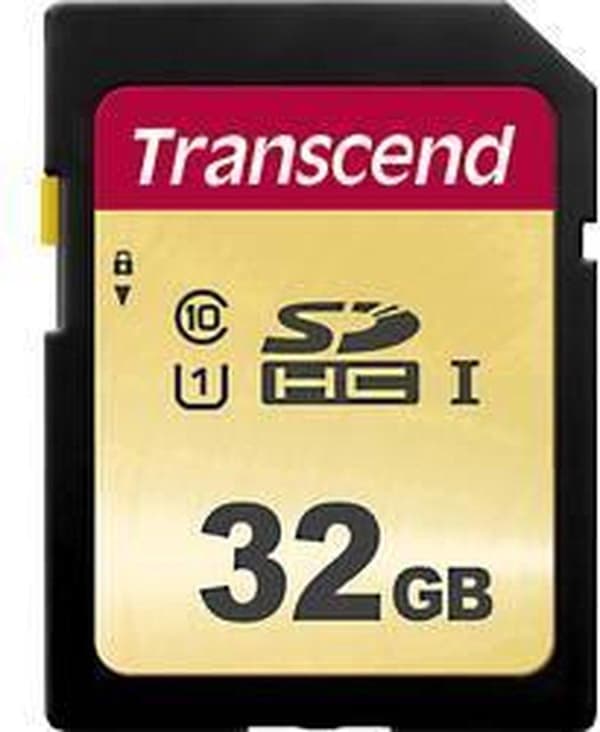 Transcend 500S SDHC - 32GB