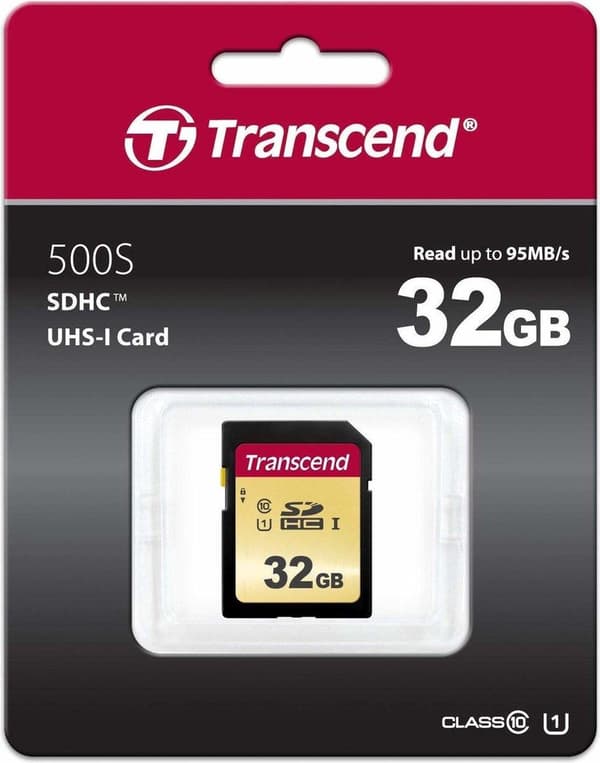 Transcend 500S SDHC - 32GB
