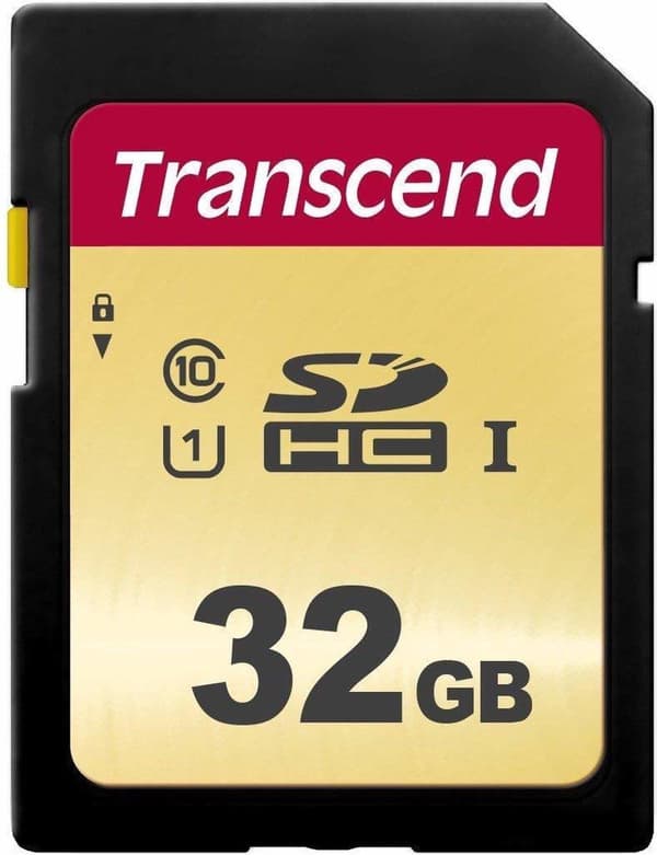 Transcend 500S SDHC - 32GB