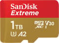 Miniatyrbild 1 av 5: SanDisk Extreme MicroSDXC 1TB - 190/130 mb/s - A2 - V30 - SDA - Rescue Pro DL 1Y - Inklusive SD-adapter