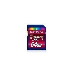 Transcend SDXC Class 10 UHS-I (Ultimate) - Flash-minneskort - 64GB - UHS Class 1 / Class10 - SDXC UHS-I (TS64GSDXC10U1)
