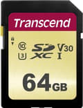 Miniatyrbild 1 av 5: Transcend 500S SDXC - 64GB