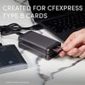 Miniatyrbild 2 av 6: Pro Reader CFexpress SanDisk Professional Tillbehör SANDISK PROFESSIONAL (SDPR1F8-0000-GBAND)