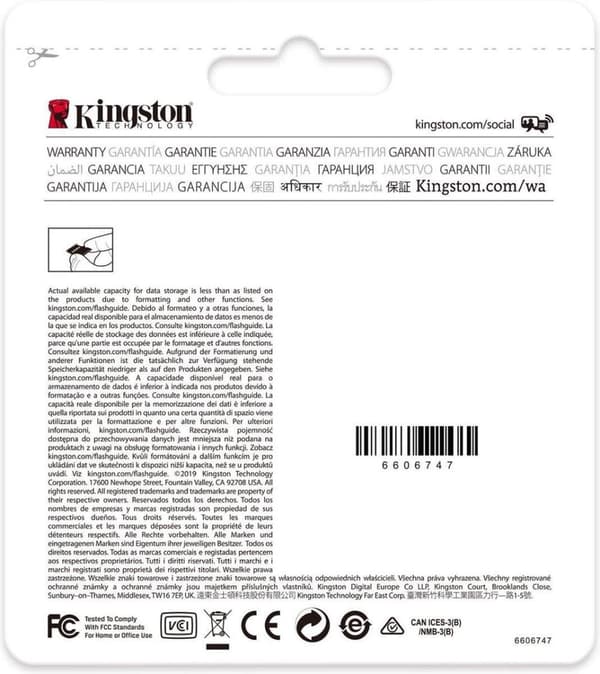Kingston Technology High Endurance Flash-minne 128 GB MicroSD Class 10 UHS-I