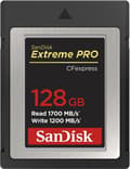 Miniatyrbild 3 av 6: SanDisk CF Extreme PRO CFexpress 128GB, Typ B, 1700MB/s Läs, 1200MB/s Skriv