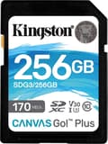 Miniatyrbild 1 av 4: Kingston Technology Canvas Go! Plus Flashminne 256 GB SD Class 10 UHS-I