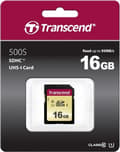 Miniatyrbild 2 av 8: Transcend 500S SDHC - 16GB