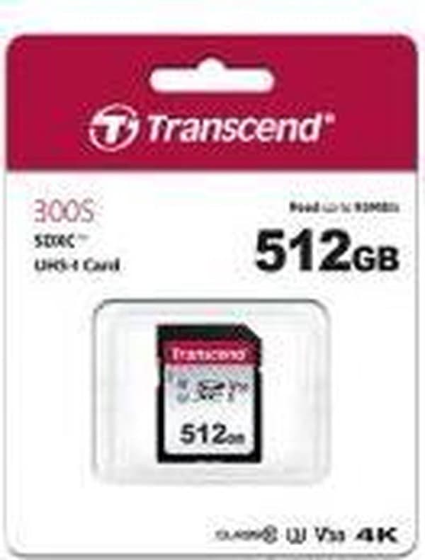 Transcend 300S - Flash-hukommelseskort - 16 GB - UHS-I U1 / Class10 - SDHC UHS-I