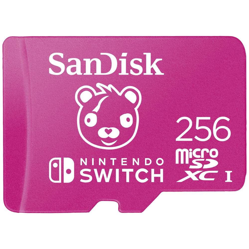 SanDisk microSDXC Extr 256GB (A1/V30/U3/C10/R100/W90) Fortnite, Cuddle Team Leader microSDXC-Kort 256 GB A1 Application