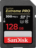 Miniatyrbild 1 av 2: SanDisk Extreme PRO Flash-minne 128 GB SDXC UHS-II Klass 10