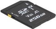 Delock - Flash-hukommelseskort - 256 GB - Video Class V30 / UHS-I U3 - SD (54091)