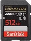 Miniatyrbild 1 av 6: SanDisk Extreme Pro - Flash-minneskort - 512GB - Video Class V30 / UHS-I U3 / Class10 - SDXC UHS-I (SDSDXXD-512G-GN4IN)