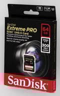 Miniatyrbild 4 av 6: SanDisk SDXC Extreme Pro 64GB 300MB/s C10 UHS-II U3