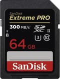 Miniatyrbild 1 av 6: SanDisk SDXC Extreme Pro 64GB 300MB/s C10 UHS-II U3