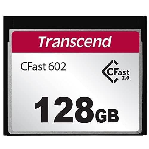 Transcend CFast 2.0 CFX602 - Flash-minneskort - 128GB - CFast 2.0