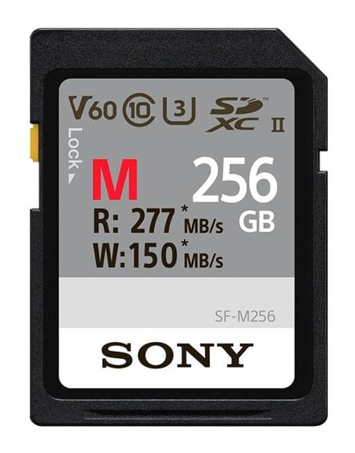 Sony SF-M256 flashminne 256 GB SD UHS-II Klass 10
