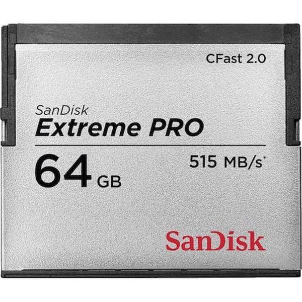 SanDisk Extreme Pro CFAST 2.0 64GB 525MB/s VPG130