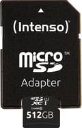 Miniatyrbild 4 av 8: Intenso microSD Karte UHS-I Premium Flash-minne 512 GB Klass 10