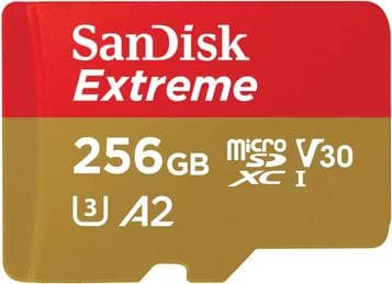 WESTERN DIGITAL EXTREME MICROSDXC-KORT 256GB FÖR MOBILSPEL 190MB/S 130MB/ (SDSQXAV-256G-GN6GN)