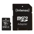 Miniatyrbild 3 av 3: Intenso microSD 512GB UHS-I Perf CL10| Prestanda - 512 GB - MicroSD - Klass 10 - UHS-I - Klass 1 (U1) - Stöttålig - Temperaturbeständig - Vattentät -