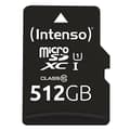 Miniatyrbild 1 av 3: Intenso microSD 512GB UHS-I Perf CL10| Prestanda - 512 GB - MicroSD - Klass 10 - UHS-I - Klass 1 (U1) - Stöttålig - Temperaturbeständig - Vattentät -