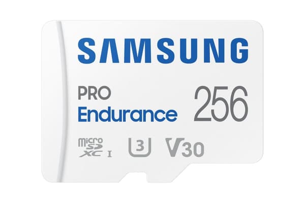 Samsung PRO Endurance MB-MJ256KA - Flash-hukommelseskort (microSDXC til SD-adapter inkluderet) - 256GB - Video Class V30 / UHS-I U3 / Class10 - microS
