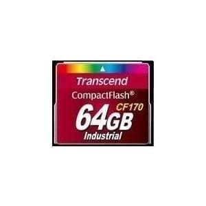 Transcend CF170 Industrial - Flash-minneskort - 16GB - 170x - CompactFlash (TS16GCF170)