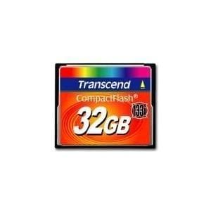Transcend - Flash-minneskort - 32GB - 133x - CompactFlash (TS32GCF133)