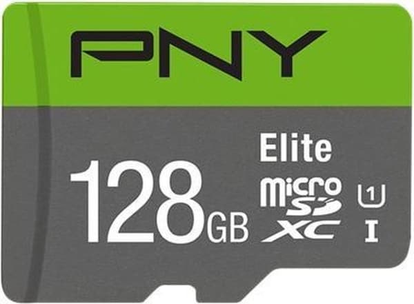 PNY Elite Flash-minne 128 GB MicroSDXC Class 10 UHS-I