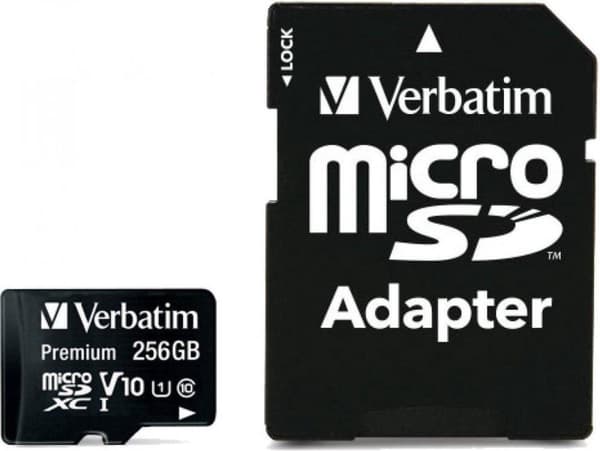 Verbatim Premium U1 Flash-minne 256 GB MicroSDXC UHS-I Klass 10