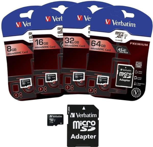 Verbatim Premium U1 Flash-minne 256 GB MicroSDXC UHS-I Klass 10