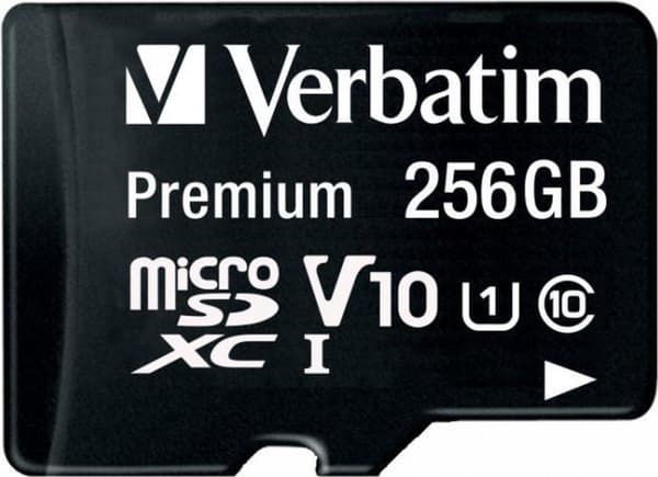 Verbatim Premium U1 Flash-minne 256 GB MicroSDXC UHS-I Klass 10