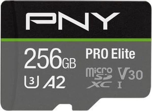 PNY P-SDU256V32100PRO-GE Flashminne 256 GB MicroSDXC UHS-I Klass 10