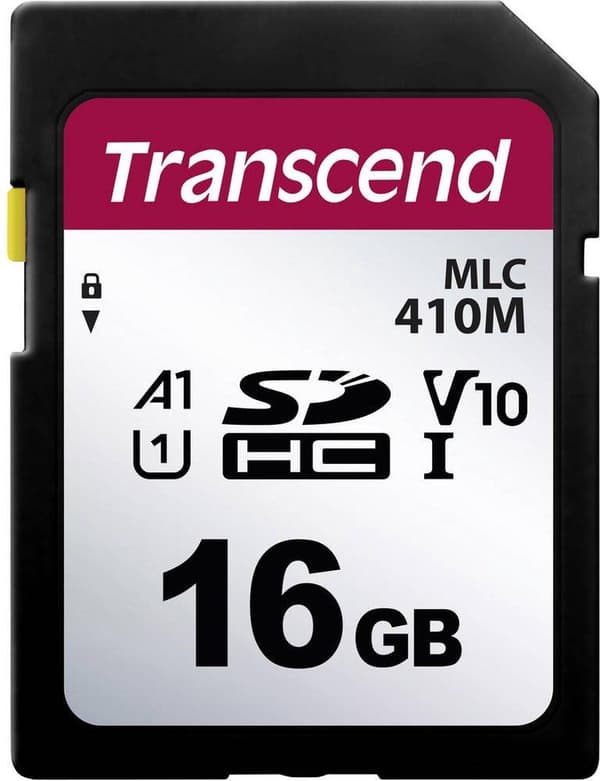 Transcend TS16GSDC410M SD-kort 16GB Klass 10 UHS-I