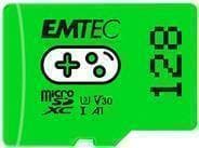 EMTEC Gaming - Flash-minneskort - 128 GB - A1 / Video Class V30 / UHS-I U3 - microSDXC UHS-I - grön