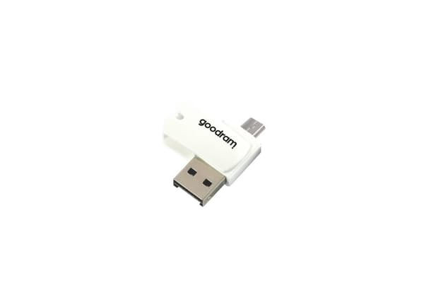 Minneskort med adapter och GoodRam All in One M1A4-0160R12 (16 GB, klass 10, adapter, microSDHC-kortläsare, minneskort) (M1A4-0160R12)