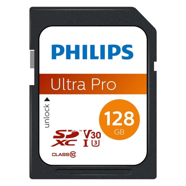 Philips FM12SD65B - SDXC-kort 128GB - Klasse 10 - UHS-I U3