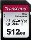 Transcend 340S - Flash-hukommelseskort - 128GB - A2 / Video Class V30 / UHS-I U3 - SDXC UHS-I