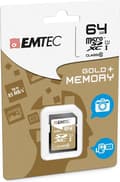 Miniatyrbillede 2 af 3: Emtec Flash Memory 64GB Class10 Gold +