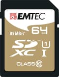 Miniatyrbillede 1 af 3: Emtec Flash Memory 64GB Class10 Gold +