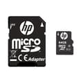 Miniatyrbild 3 av 4: PNY HP mi210 - Flash-minneskort (microSDXC till SD-adapter ingår) - 64GB - UHS-I U1 / Class10 - microSDXC UHS-I (SDU64GBXC10HP-EF)