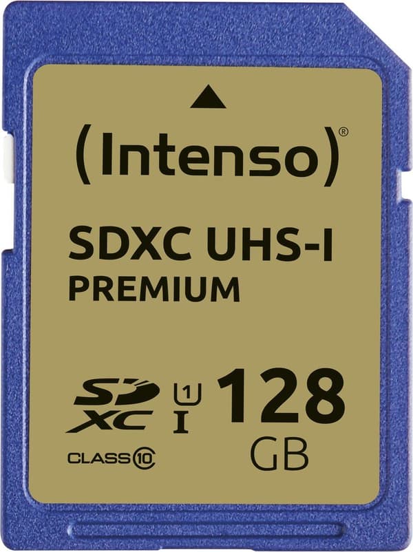 Intenso SDXC 128 GB flashhukommelse UHS-I Klasse 10