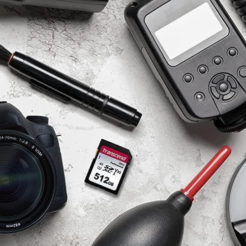 Transcend 340S - Flash-minneskort - 64GB - A1 / Video Class V30 / UHS-I U3 - SDXC UHS-I