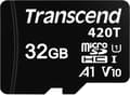 Miniatyrbillede 1 af 3: Transcend TS32GUSD420T microSD-kort 32GB Klasse 10 UHS-I